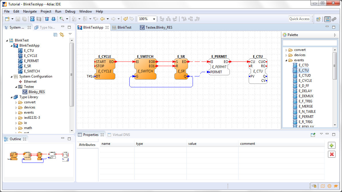 architecture for the current step