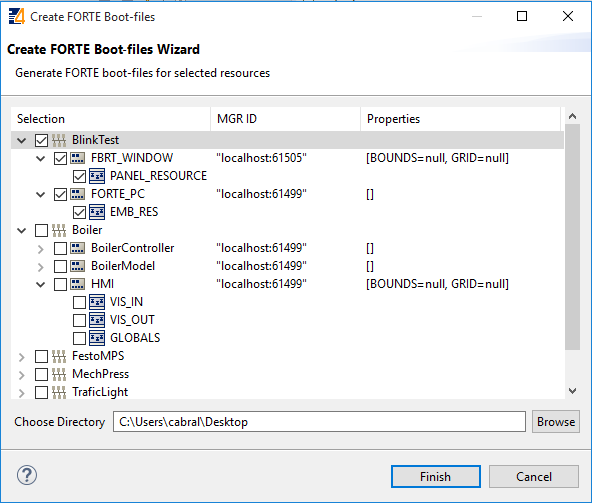 Create Boot-file Wizard