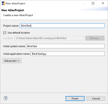 Create a new IEC 61499 System